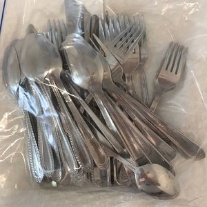 Full set of silverware